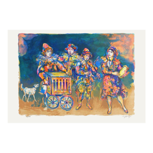 1985 Walter Spitzer Young Musicians Signed Lithograph