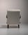 Ivory 20th Century Czech Republic Warm Ivory Boucle Bentwood-Arm Lounge Chair For Sale - Image 8 of 11