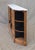Brown Antique Early 1900s Oak Console Cabinet With Doors, Shelves and a Marble Top For Sale - Image 8 of 18