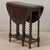 Coffee 19th Century English Oak Gateleg Drop Leaf Occasional Table For Sale - Image 8 of 18