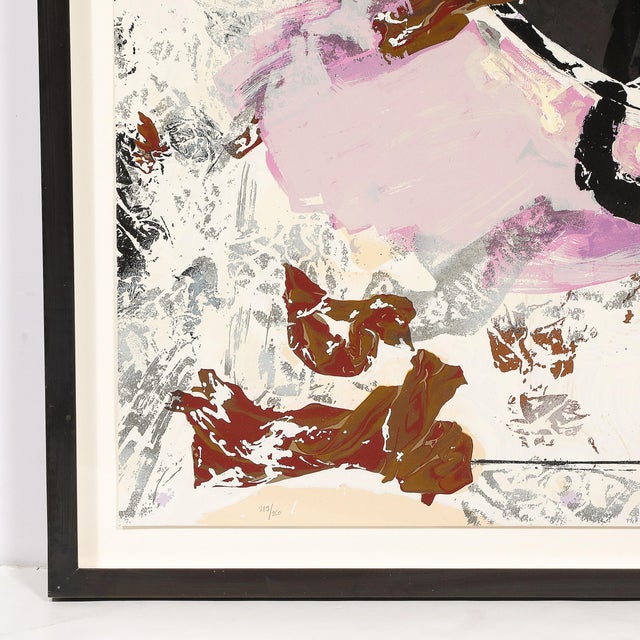 1990s Olatz López, Color Screenprint on Arches Paper by Julian Schnabel For Sale - Image 5 of 13