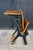 Antique American Solid Maple Classroom School Desk Cast Iron Flip-Up Chair Combo For Sale - Image 10 of 18