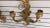 French Pair French Style Gold Gilt Metal Candelabra Sconces For Sale - Image 3 of 8