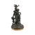 A patinated bronze group mounted on a marble base resembling the "Bacchanal" piece by Claude Michel Clodion (French,...
