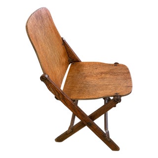 Vintage US Army Folding Chairs, 1960s, Set of 4 For Sale