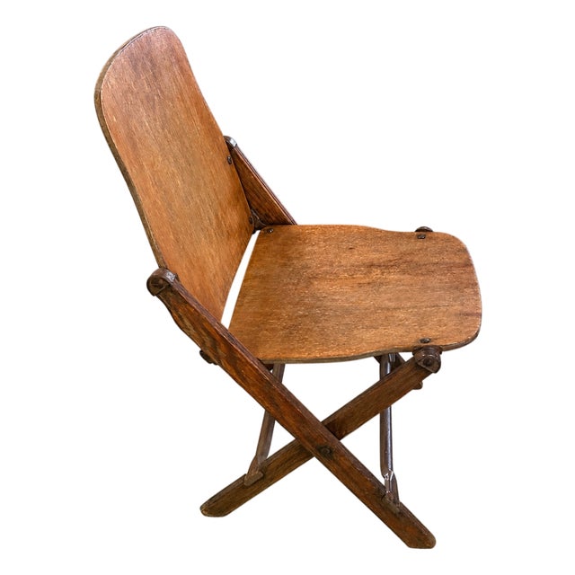 Vintage US Army Folding Chairs, 1960s, Set of 4 For Sale