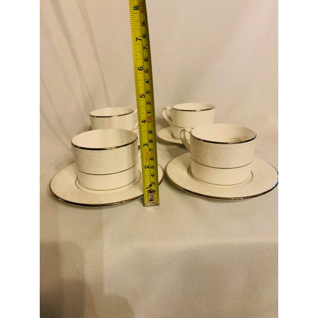Lenox Venetian Lace Partial Tea Set - 12 Pieces For Sale - Image 12 of 13