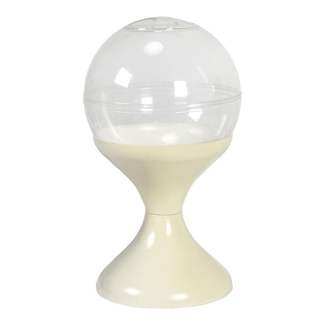 Vintage 1970s Space Age Mod Plastic Floor Standing Terrarium by Tiera Casa For Sale