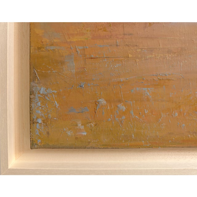 Lueur Fauve, Abstract Landscape, Contemporary, Framed by Sophie Dumont For Sale - Image 4 of 7