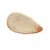 Vintage Art Deco Revival Peach Ceramic Sculptural Vase For Sale - Image 6 of 6