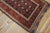 1890s Red Wine Geometric Tribal Antique Balouch Turkman Rug 3' 0'' X4' 9'' Handknotted Wool Carpet For Sale - Image 10 of 11
