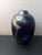 1980s Signed Nick Delmatto Iridescent Studio Art Glass Vase For Sale - Image 9 of 9