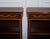 Brown Vintage Edwardian Style Sheraton Dwarf Open Bookcase Adjustable Shelves, Set of 2 For Sale - Image 8 of 18
