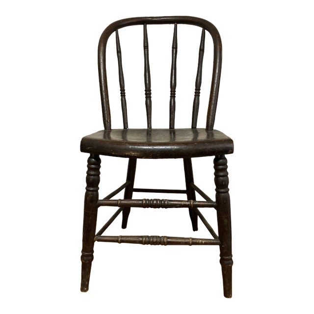 Antique Bow Back Chair For Sale