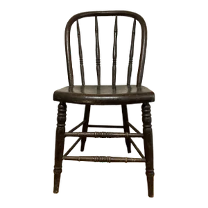 Antique Bow Back Chair
