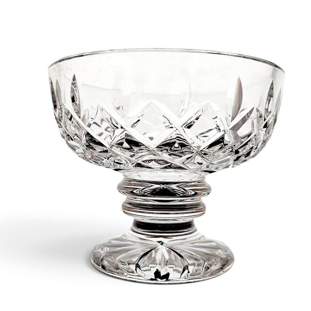 Waterford Late 20th Century Waterford Crystal Round Compote Cm45m1, Ireland For Sale - Image 4 of 12
