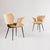 Metal Velvet Chairs with Armrests,1960s, Set of 2 For Sale - Image 7 of 12