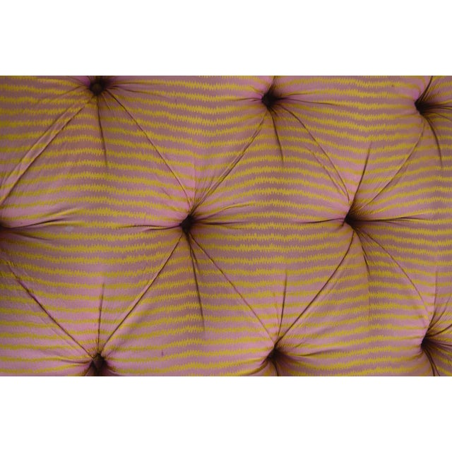 Regency Style Tufted Benches - a Pair For Sale - Image 9 of 13