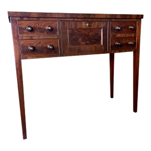Antique Flame Mahogany Brandy Board