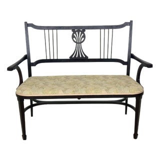 Art Nouveau Viennese Bench from Thonet, 1900s For Sale