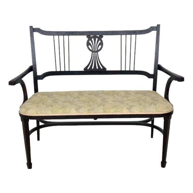 Art Nouveau Viennese Bench from Thonet, 1900s For Sale