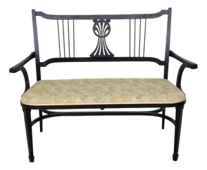 Art Nouveau Viennese Bench from Thonet, 1900s