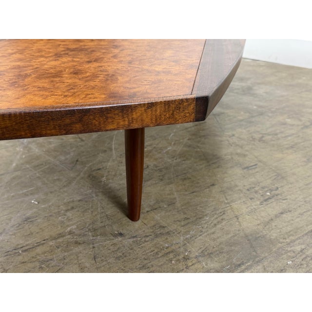 Wood 1950s George Nakashima Coffee Table for Widdicomb "Origins" - Sundra Model 200-84 For Sale - Image 7 of 12