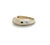 This classic ring by Van Cleef & Arpels in their Philippines Collection, is in a domed bombé style with pavé set round...