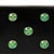 Italian Sideboard with Gilt Panels and Green Glass Details from Justfurnituress SRL For Sale - Image 13 of 15