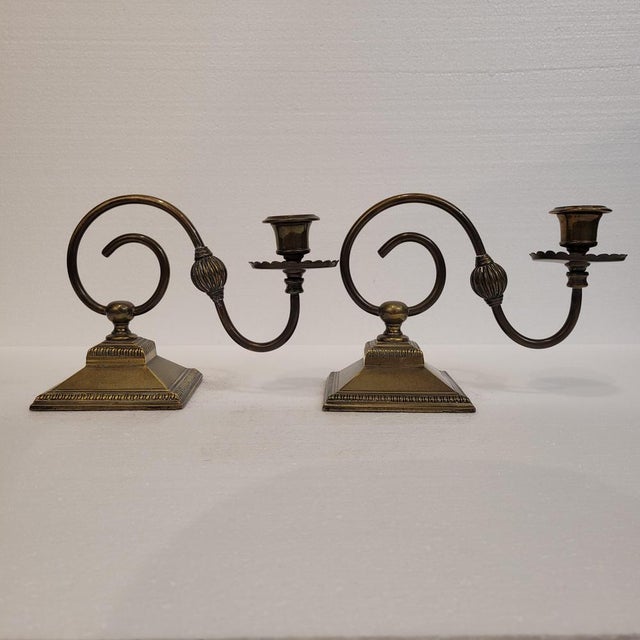 Louis XVI Bronze Candlesticks, France, 1790, Set of 2 For Sale - Image 4 of 18