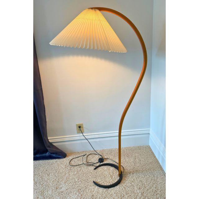 1970s 1970s Mads Caprani Bentwood Floor Lamp For Sale - Image 5 of 18