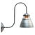 Gray Mercury Mirror Glass Sconce from Zeiss Ikon For Sale - Image 8 of 9