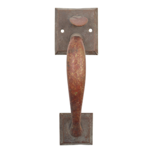 Vintage 8.75 In. Brass Thumb Latch Door Pull Handle