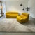 Mid-Century Modern Two-Seater Aralia Sofa in Yellow from Ligne Roset For Sale - Image 3 of 18