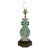 Antique Chinese Light Green Porcelain Lamp For Sale