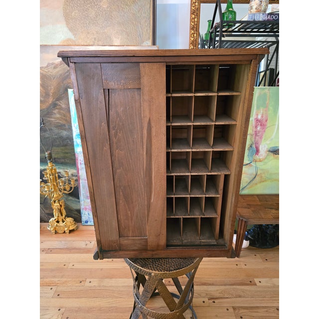 Antique American Advertising Cabinet Diamond Dyes For Sale - Image 12 of 17