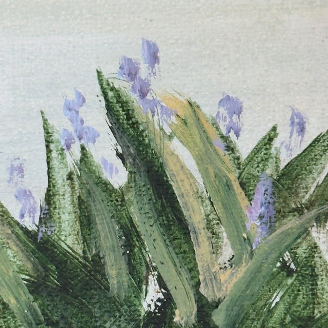 1990s Vintage Original Old Florida Marsh Landscape Painting For Sale - Image 5 of 12