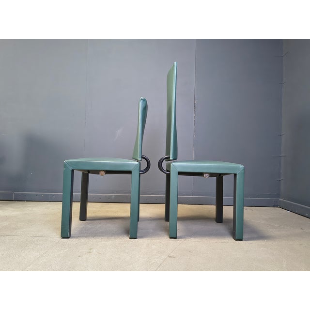 1980s Arcadia Dining Chairs by Paolo Piva for B&B Italia, 1980s, Set of 10 For Sale - Image 5 of 16