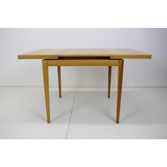 Mid-Century Folding Table, Czechoslovakia, 1970s For Sale - Image 11 of 15