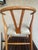 Carl Hansen Mid Century 1960's Attributed to Hans Wegner Carl Hanson Oak & Leather Wishbone Chair For Sale - Image 4 of 6