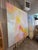 A luminous, large-scale original by American artist JP Kilkenny, this oversized acrylic on canvas is a showstopping...