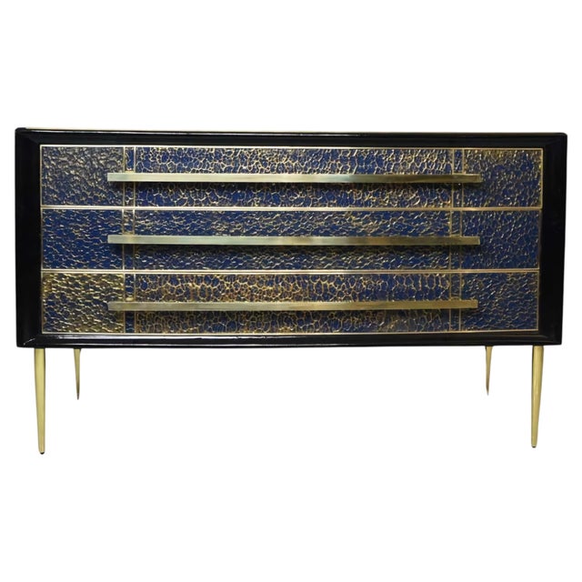 Sapphire Blue Murano Glass Chest of Drawers from Justfurnituress For Sale - Image 18 of 18