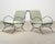 Set of Four o.w. Lee Iron Garden Lounge Chairs and Two Ottomans For Sale In Sacramento - Image 6 of 18