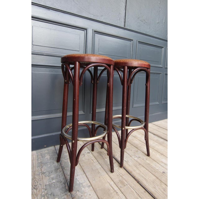 Set of Vintage Bar Stools, 1970s For Sale - Image 4 of 17