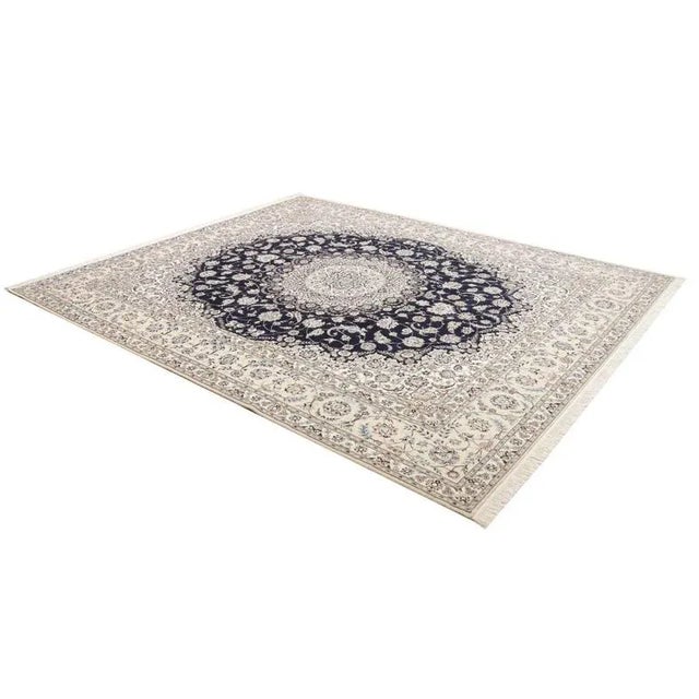 Nain Rug with Floral Design For Sale - Image 3 of 11