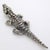 Vintage Italian Handmade Genuine Silver Alligator Figurine, 1970s For Sale - Image 3 of 13