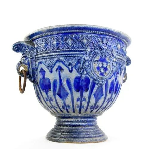 19th Century Pottery Flower Pot For Sale - Image 9 of 10