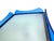 Blue Blue Cut Glass Ceiling Lamp, Veca, 1970s For Sale - Image 8 of 13
