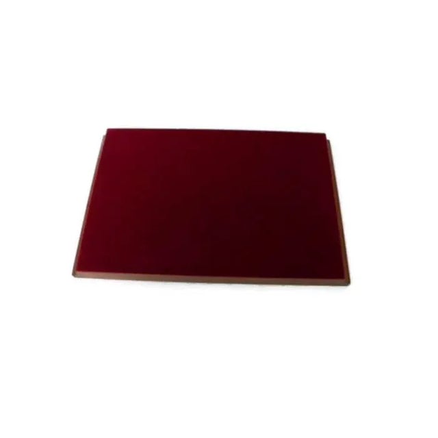 Vintage Embroidered Velvet Jewel Coasters and a Serving Tray Under Glass in Wooden Frame - 7 Pieces For Sale - Image 10 of 12