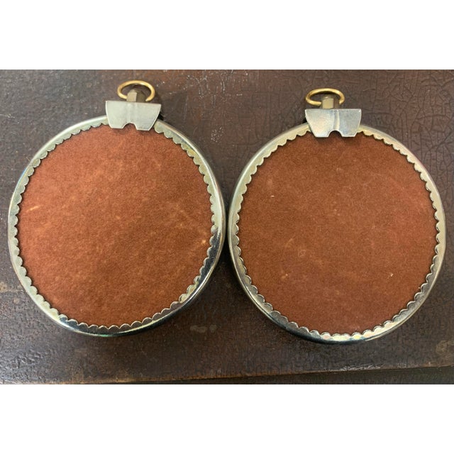 Antique Victorian Velvet Framed Miniature Portraits For Sale In San Francisco - Image 6 of 9